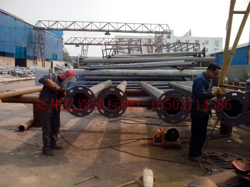 雙懸臂標志桿、交通標志桿制作、門架立柱加工廠家